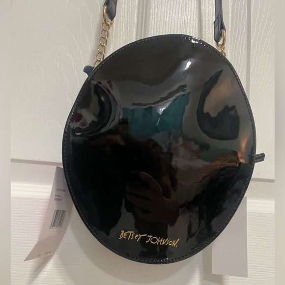 Betsey Johnson Kitsch crossbody sugar skull black - Picture 5 of 8